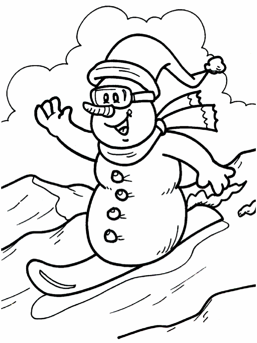 a christmas story coloring pages - photo #29